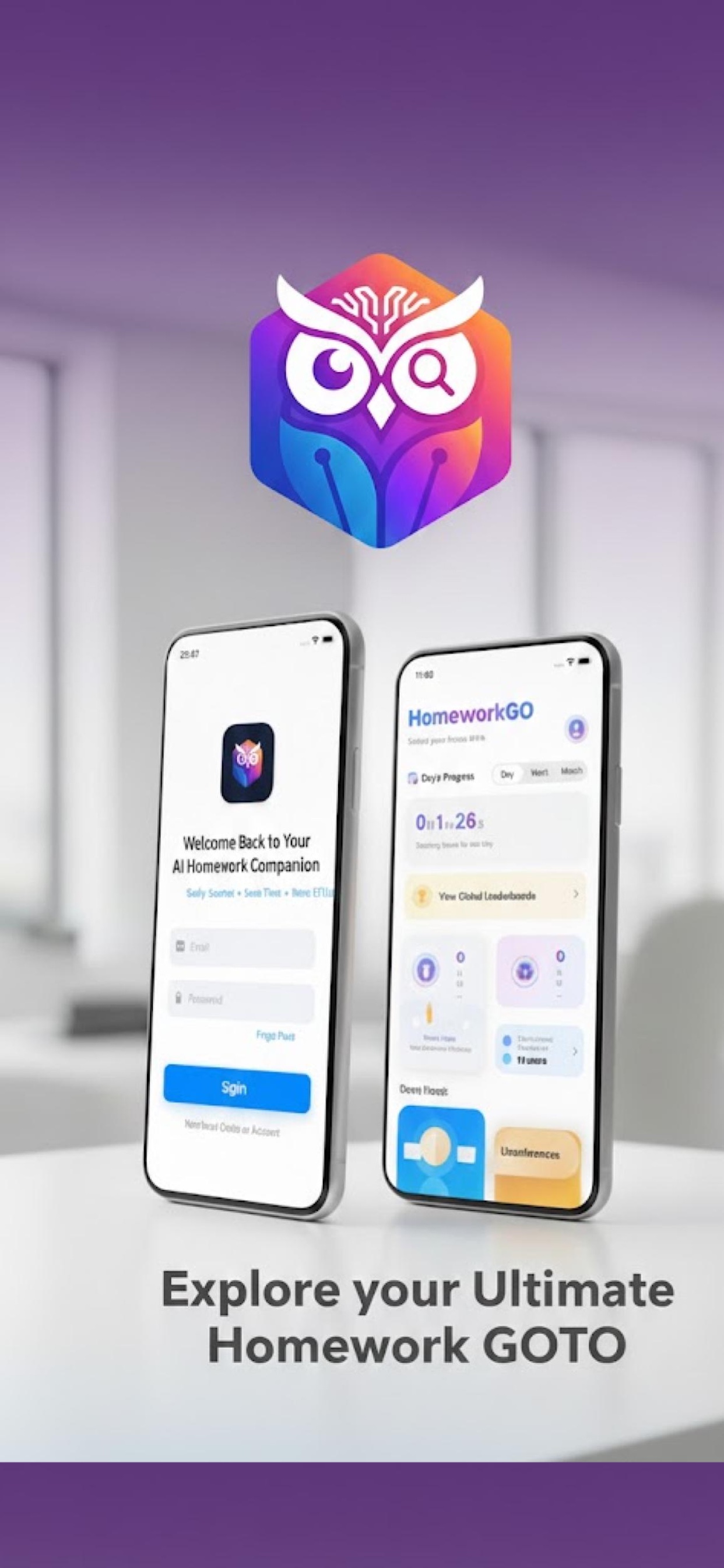 HomeworkGO Home View